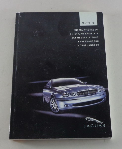 Forerhandbok på norsk Jaguar X-Type av 04/2004