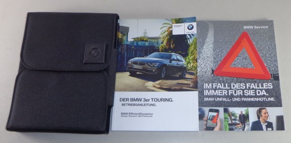 Bordmappe + Betriebsanleitung BMW 3er Touring F31 318i /d 320i /d 325d.etc. 2017