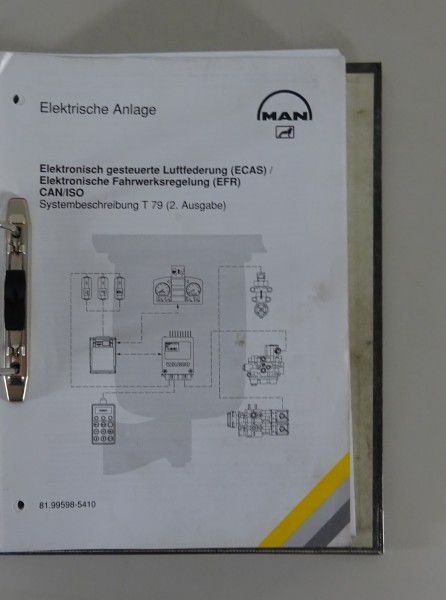 Werkstatthandbuch MAN ECAS & EFR CAN/ISO in TG-A & Bussen Stand 11/2002