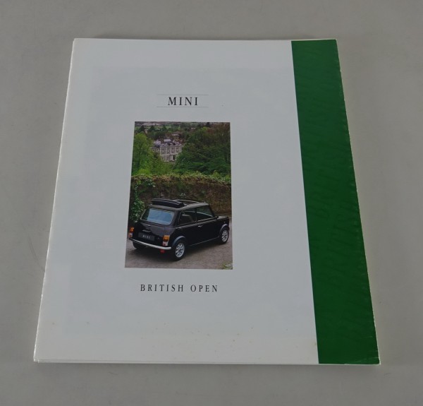 Prospekt/ Broschüre Rover Mini Britisch Open Stand 01/1994