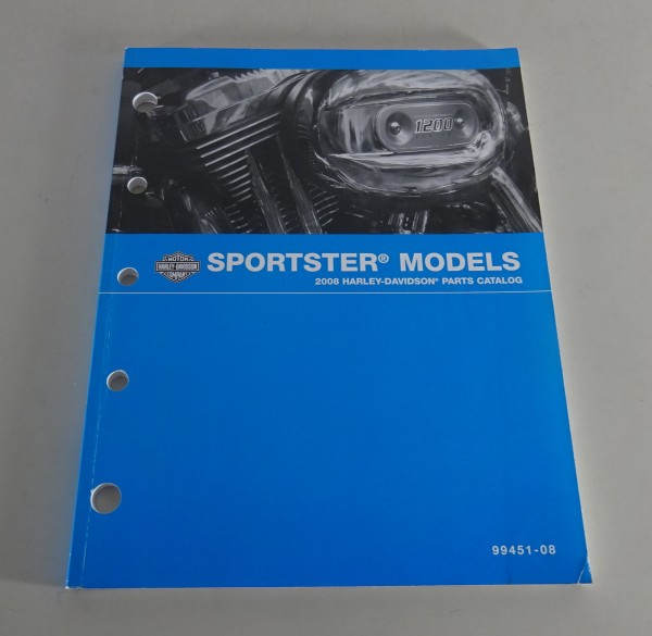 Parts catalog Harley Davidson Sportster Models 2008 from 06/2007