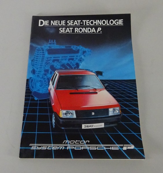 Prospekt / Broschüre Seat Ronda P Stand 1984