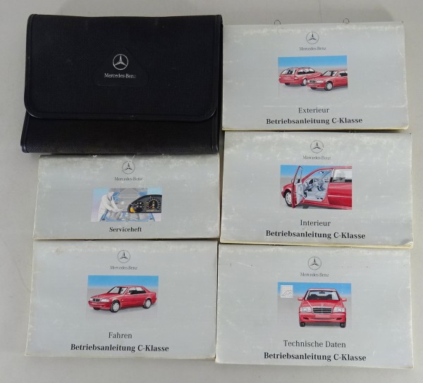 Bordmappe + Betriebsanleitung Mercedes-Benz C-Klasse W202 Stand 08/1997