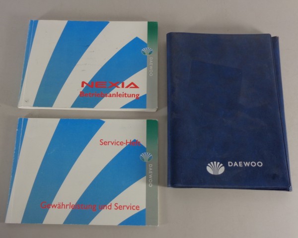 Bordmappe + Betriebsanleitung / Handbuch Daewoo Nexia Stand 06/1997