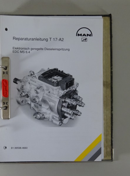 Werkstatthandbuch MAN Elektronische Dieseleinspritzung EDC MS 6.4 Stand 4/1999