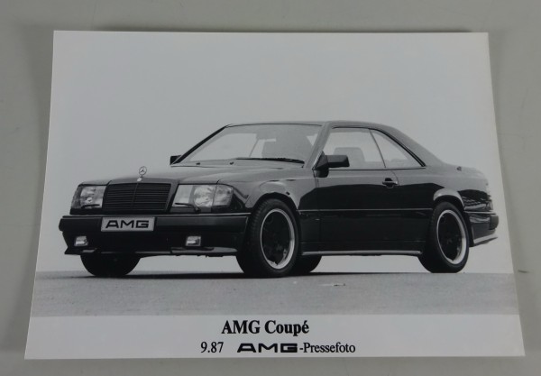 Pressefoto Mercedes-Benz AMG C124 Coupé Stand 09/1987