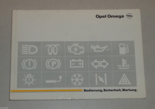 Betriebsanleitung Handbuch Opel Omega A Stand 02/1991