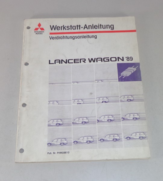 Werkstatthandbuch Mitsubishi Lancer Wagon Elektrik Schaltpläne ab Baujahr 1989