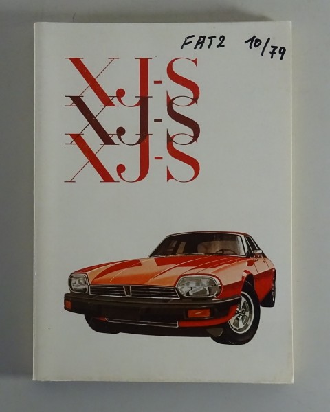Betriebsanleitung / Owner's manual Jaguar XJS XJ-S 5,3 Liter V12, Stand 08/1976