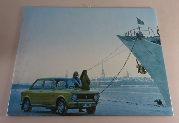 Showroom-Bild / Schauraumbild Fiat 128 - original