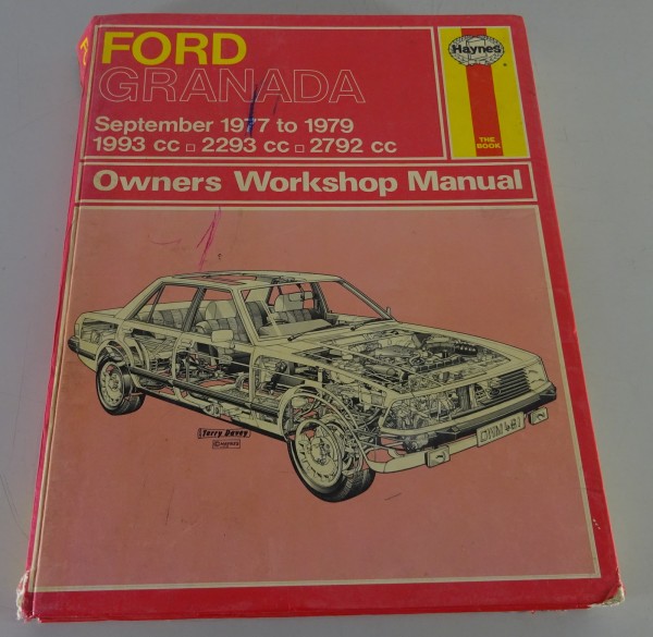 Werkstatthandbuch / Workshop Manual | Ford Granada 2L - 2.8L | Stand 1977 - 1979