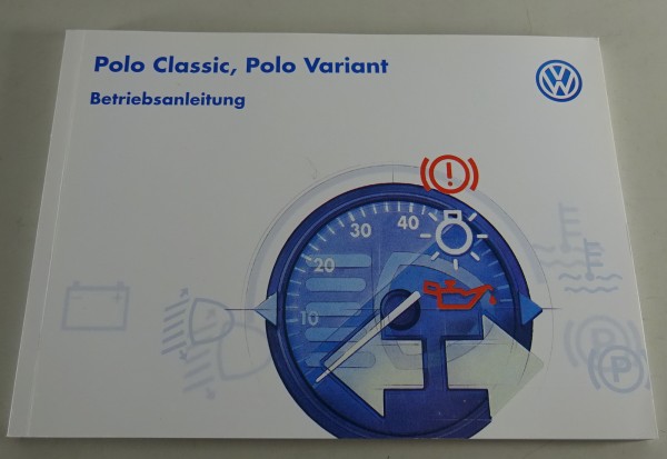 Betriebsanleitung Volkswagen VW Polo Typ 6N Classic & Variant Stand 11/1997