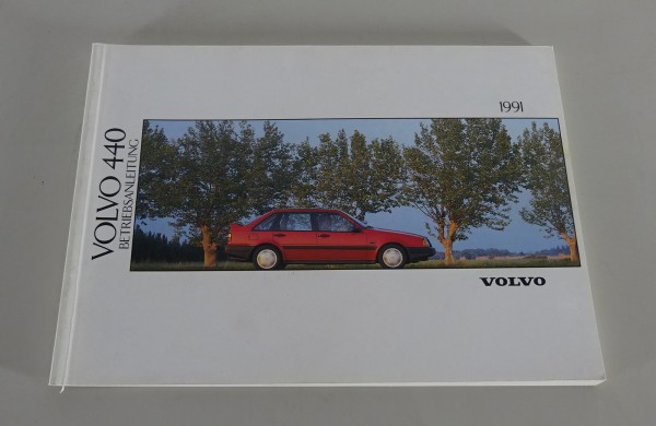 Betriebsanleitung / Handbuch Volvo 440 Modelljahr 1991 Stand 08/1990