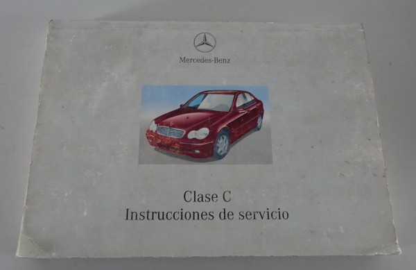 Instrucciones de servicio / Manual Mercedes Benz Clase C W203 de 05/2000