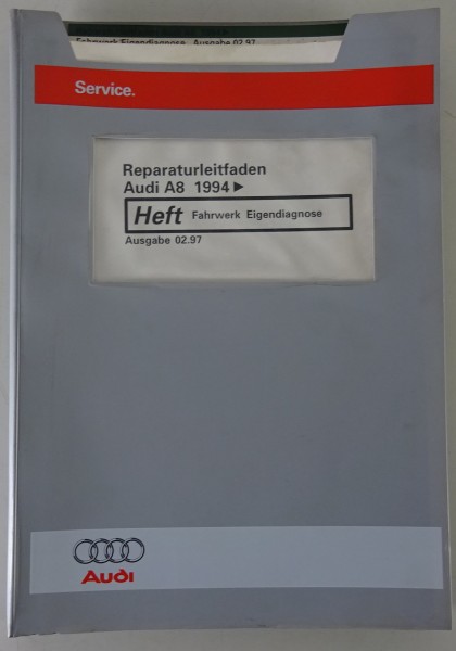 Werkstatthandbuch / Reparaturleitfaden Audi A8 D2 Fahrwerk Eigendiagnose ab 1994