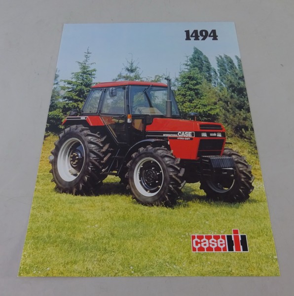 Prospekt/ Datenblatt Case IH 1494 Allrad Stand 04/1975