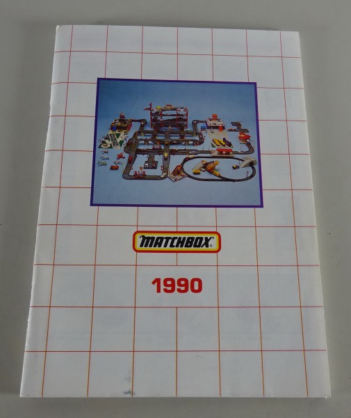 Prospekt / Katalog Matchbox-Programm 1990