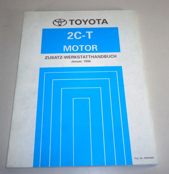 Werkstatthandbuch Toyota Motor 2C-T für Carina E von 1/1996