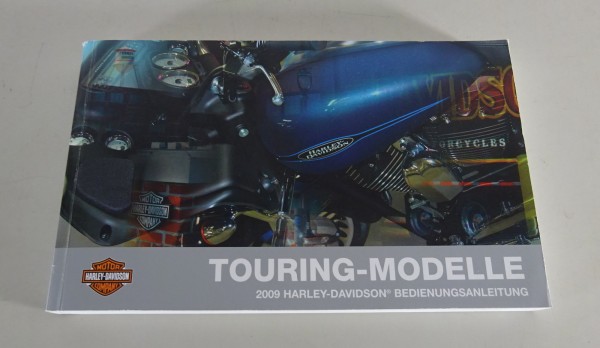 Betriebsanleitung / Handbuch Harley Davidson Touring Models Stand 2009