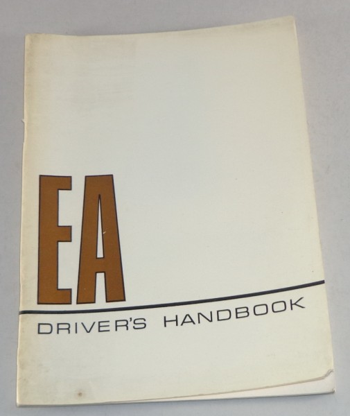 Owner's Manual BMC EA 350 / 420 Stand 1968