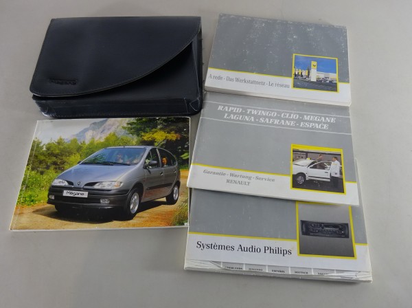 Bordmappe + Betriebsanleitung Renault Megane Scenic Stand 1997