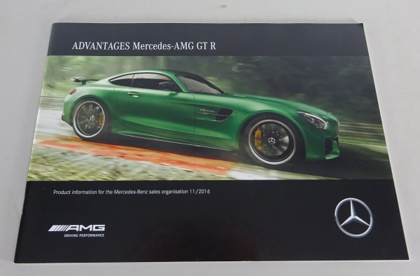 Produktinformationen / Vorteile Mercedes-Benz AMG GT R Baureihe 190 von 11/2016