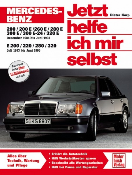 Reparaturanleitung Mercedes Benz 200 220 230 260 280 300 320 E Benziner W124