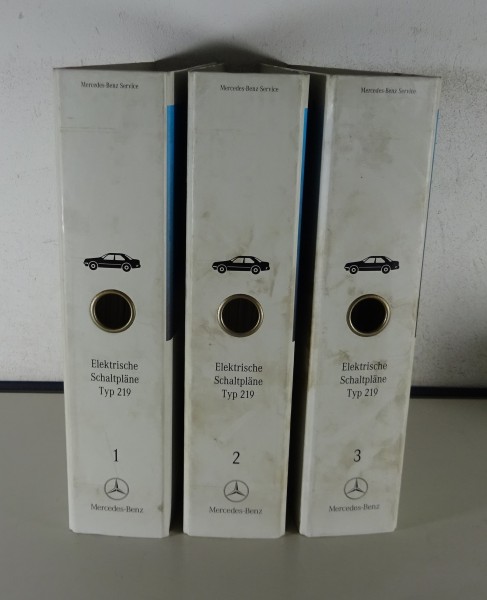 Werkstatthandbuch / Schaltpläne Mercedes CLS W219: 320 350 500 55 AMG ab 2004