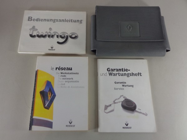 Bordmappe + Betriebsanleitung Renault Twingo Stand 03/1998