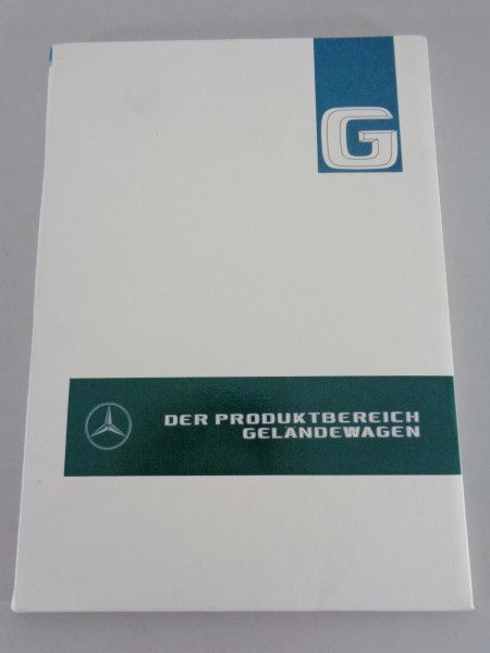 Pressemappe / Presskit Mercedes-Benz G-Modell / W461 / W463 von 1994