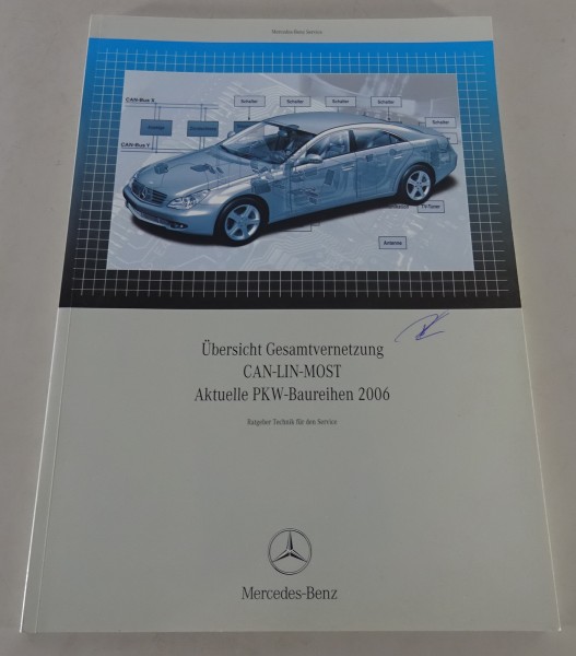 Werkstatthandbuch Mercedes-Benz Gesamtvernetzung CAN-LIN-MOST Stand 02/2006