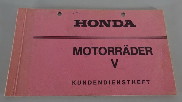 Scheckheft / Kundendienstheft Honda CB 650 Stand 03/1980