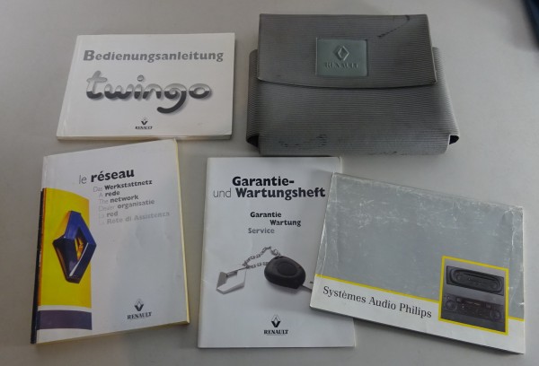 Bordmappe + Betriebsanleitung Renault Twingo Stand 10/1998