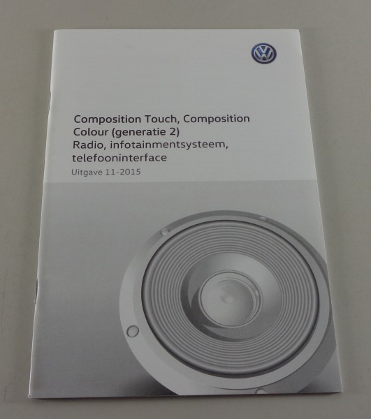 Handleiding VW Radio Composition Touch, Composition Colour (generatie 2) 11/2015