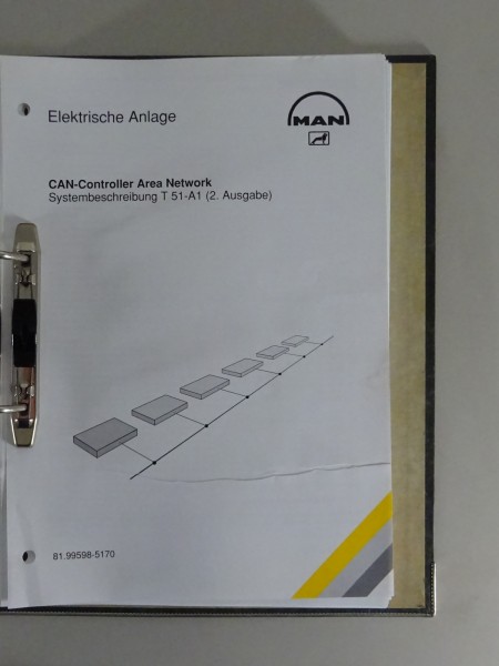 Werkstatthandbuch MAN CAN-Controller Area Network TG-A & Bus R02/03 Stand 4/2002