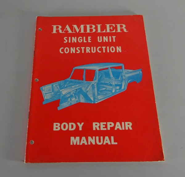 Workshop Manual Body Repair Rambler all Models from 1958 - 1962 from 1961