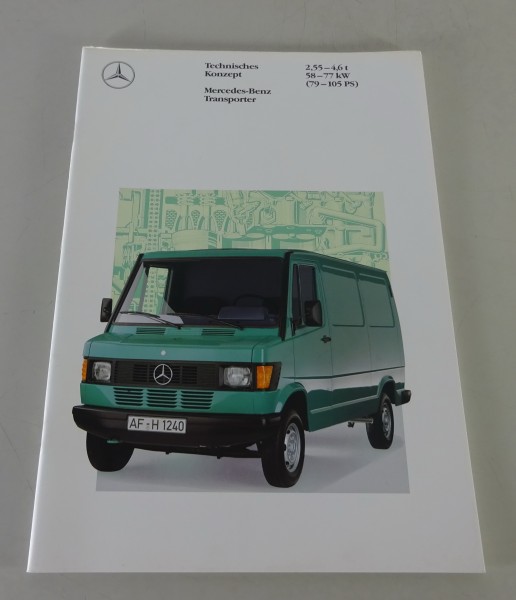 Prospekt / Broschüre Mercedes-Benz Bremer Transporter T1 Stand 04/1992