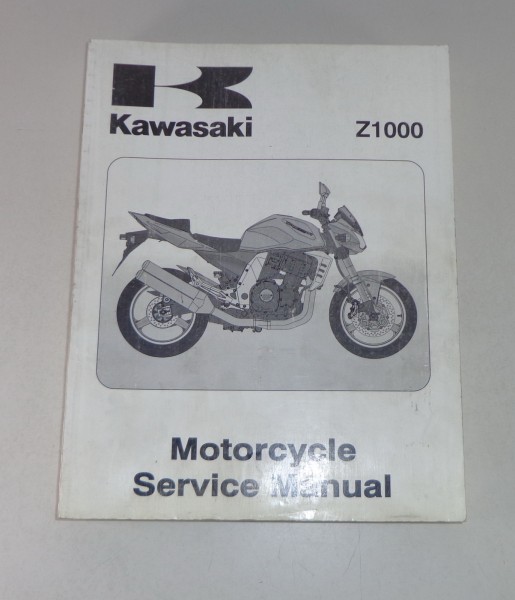 Werkstatthandbuch / Workshop Manual Kawasaki Z 1000, Stand 2002