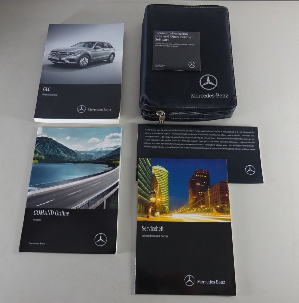 Bordmappe + Betriebsanleitung Mercedes-Benz GLC Baureihe Typ 253 Stand 09/2015