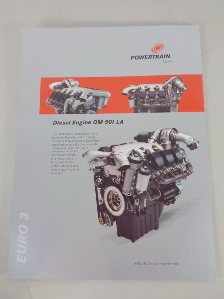 Brochure Daimler Chrysler Powertrain Diesel Engine OM 501 LA