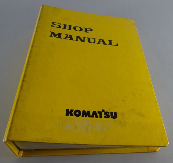 Workshop Manual Komatsu Radlader WA 470-1 Stand 04/1994