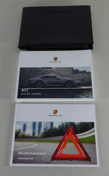 Bordmappe + Betriebsanleitung Porsche 911 Typ 992 Modelljahr 2022 Stand 06/2021