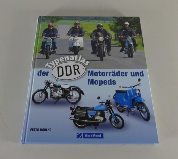 Bildband Typenatlas der DDR Motorräder und Mopeds von 2012