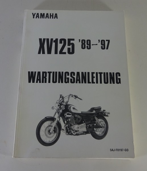 Werkstatthandbuch / Workshop Manual Yamaha XV 125 Virago von 1989-1997