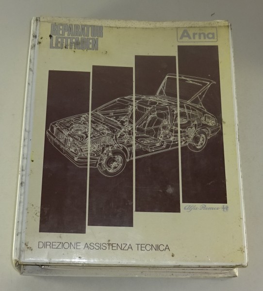 Werkstatthandbuch Alfa Romeo Arna Baujahr 1983-1986