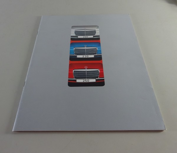 Prospekt Mercedes-Benz /8 W 115 200 / 230.4 | W 114 230.6 / 250 Stand 11/1974