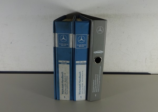 Werkstatthandbuch + Instandsetzung & Elektrik Mercedes W114 + W115 /8 ab 1968