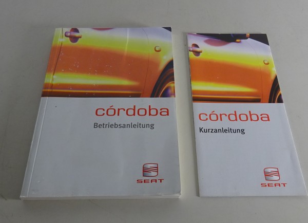 Betriebsanleitung / Handbuch Seat Córdoba Stand 04/2000