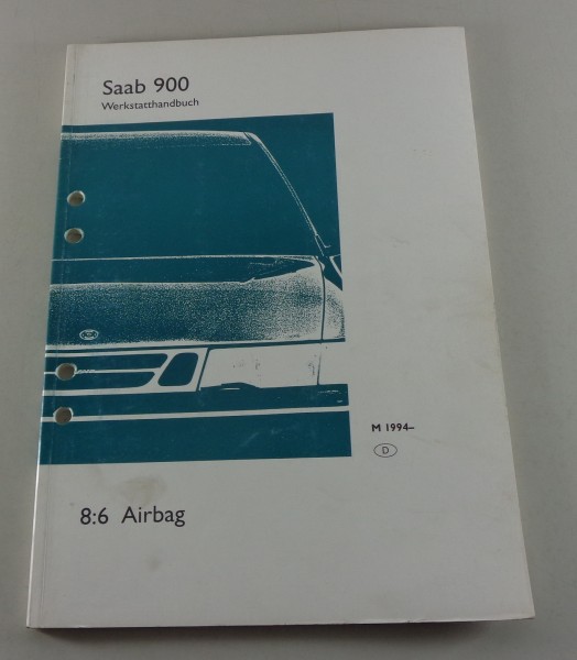 Werkstatthandbuch Saab 900 Airbag Modelljahr ab 1994