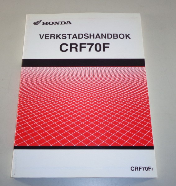 Verkstadhandbok Honda CRF 70 F utgåva 2003